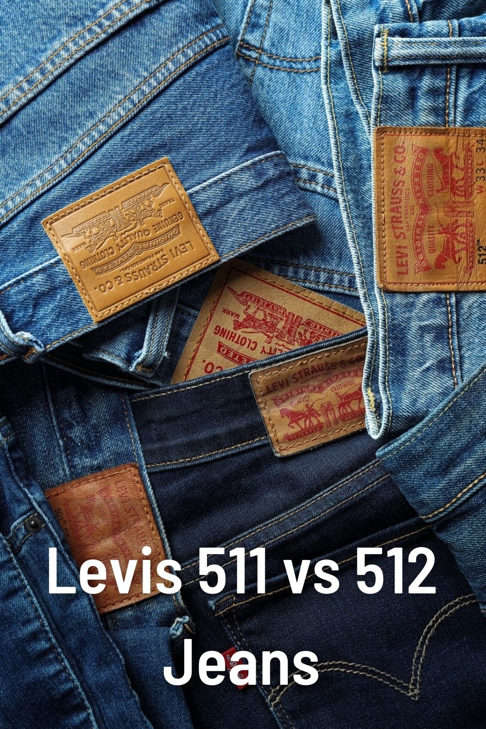 Levis 511 vs 512 Jeans