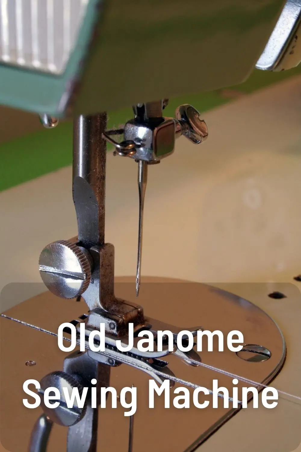 Old Janome Sewing Machine