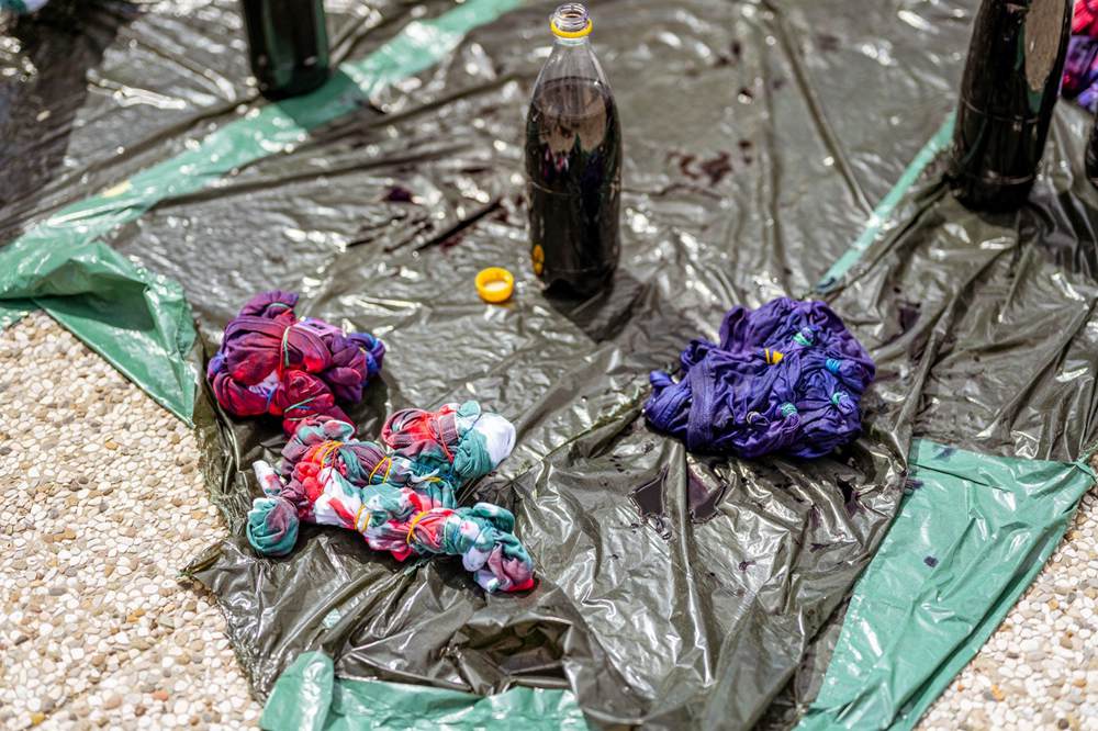Step-By-Step Tie Dyeing Process