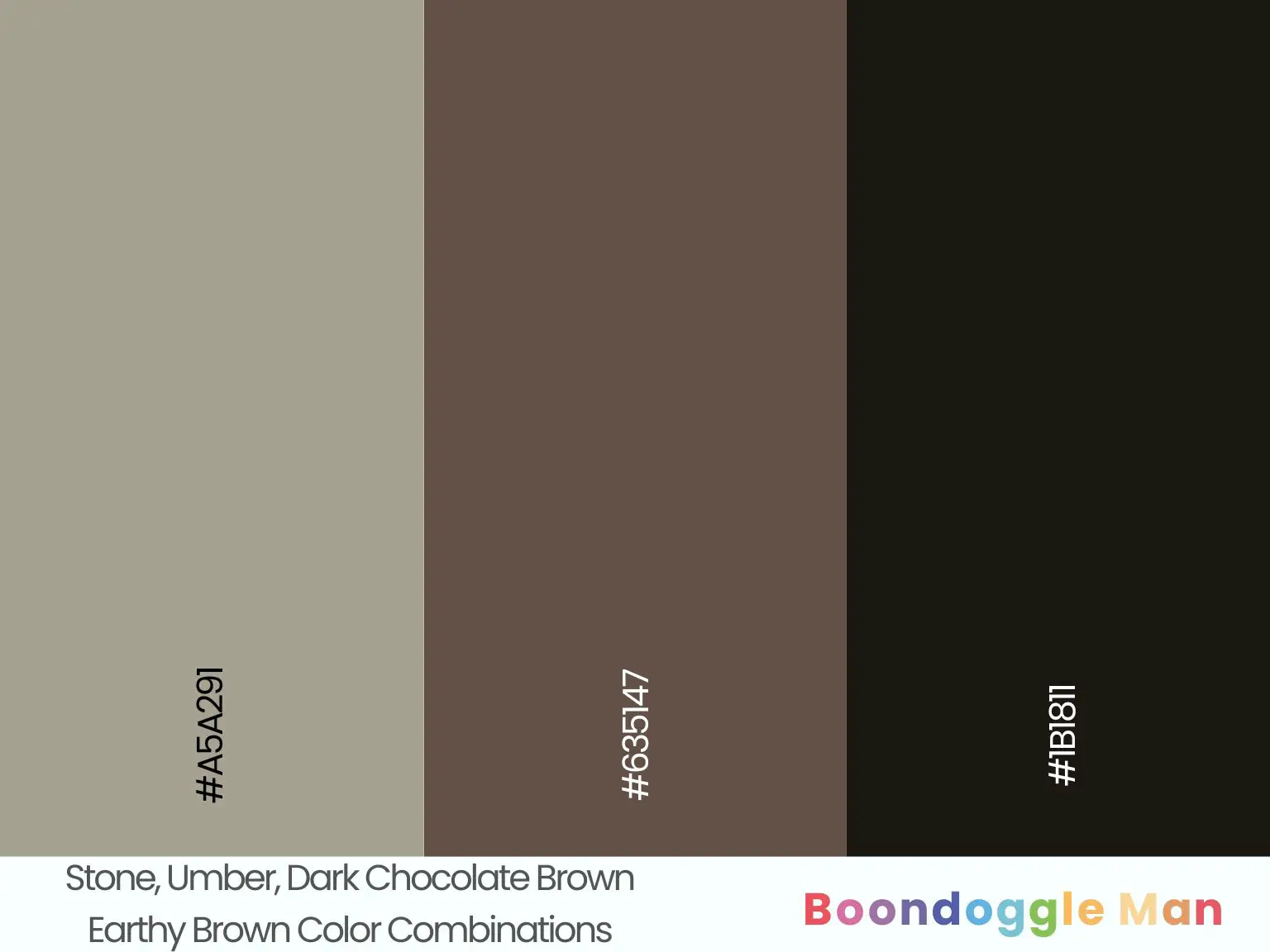 Stone, Umber, Dark Chocolate Brown