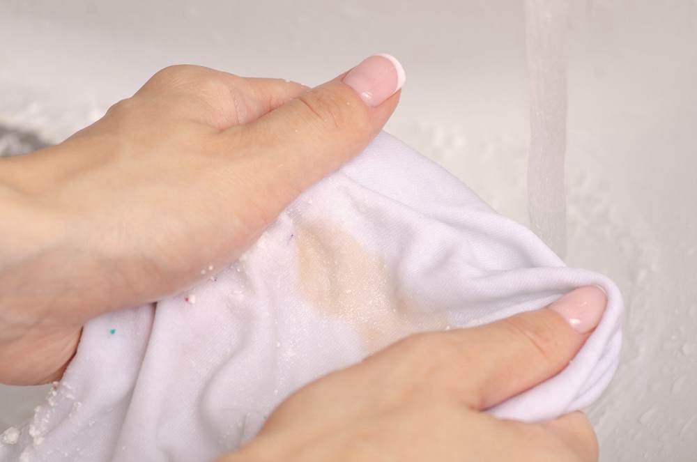 Removing Dried-In Stains