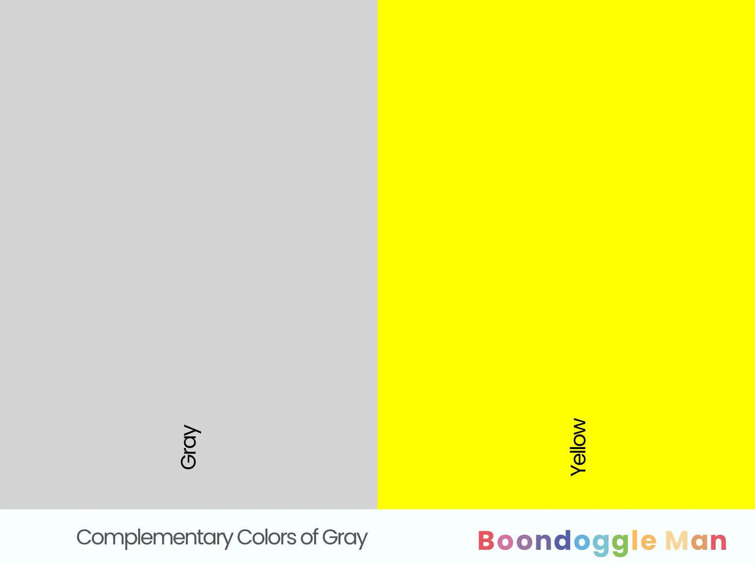 Complementary Colors of Gray