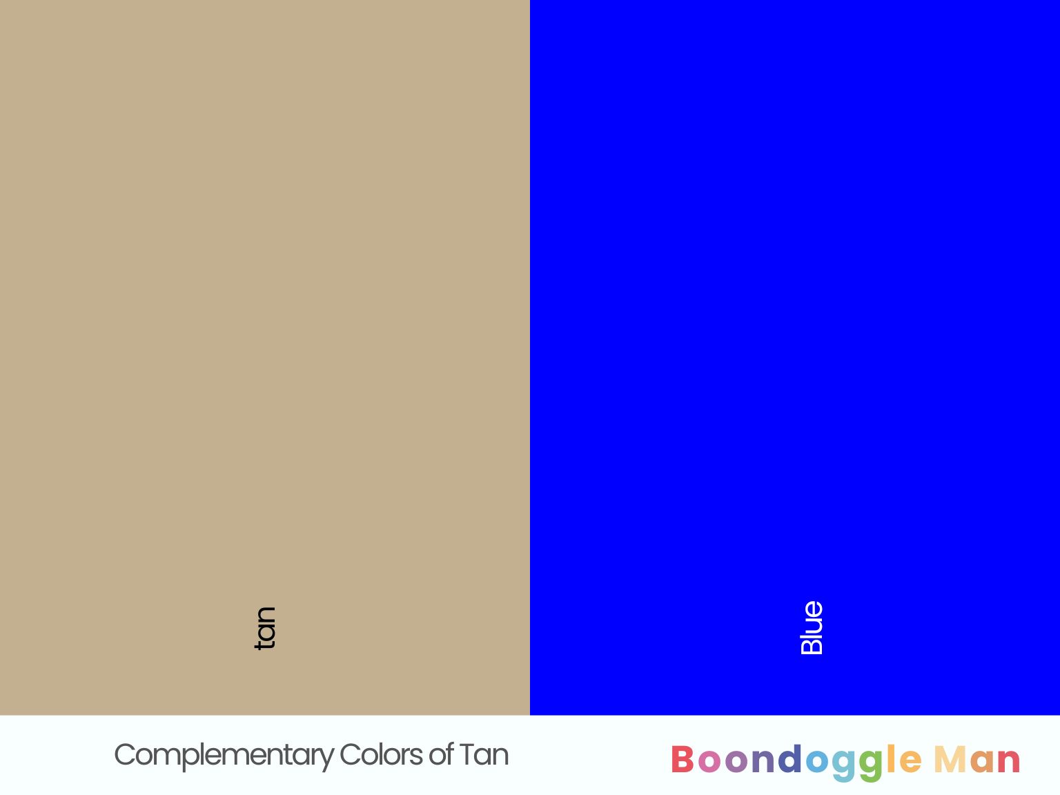 Complementary Colors of Tan